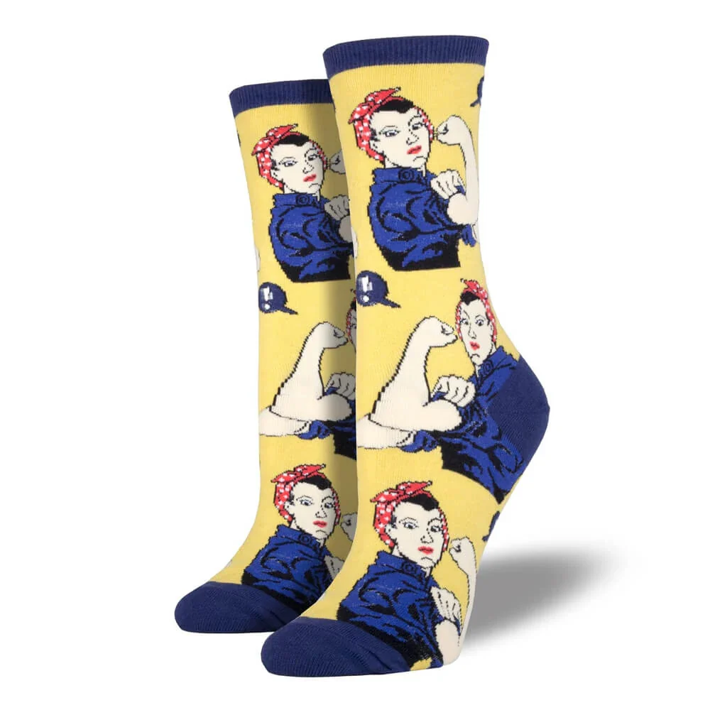 ROSIE THE RIVETER SOCKS - Image 4