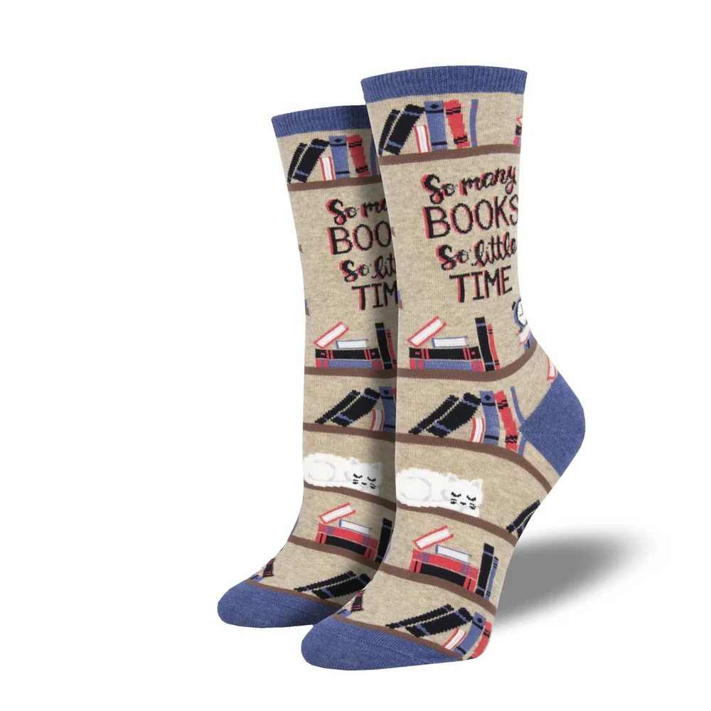 TIME FOR A GOOD BOOK SOCKS - Image 3