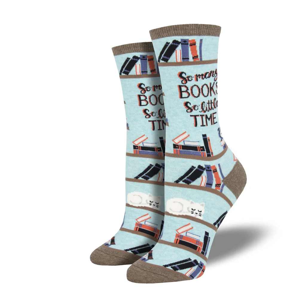 TIME FOR A GOOD BOOK SOCKS - Image 4